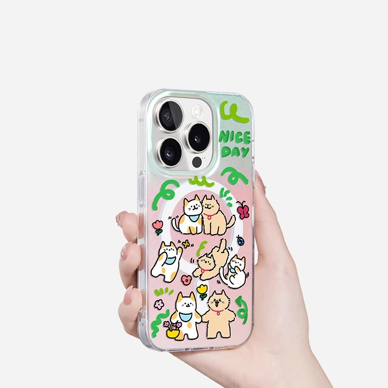 Happy Cat - Phone Case