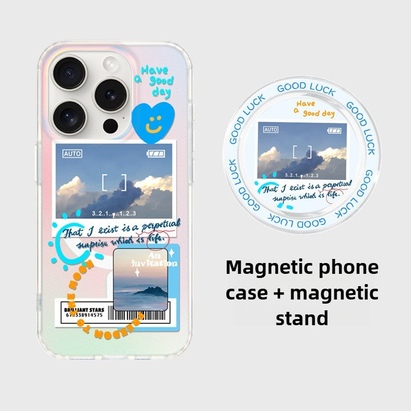 iCraftPro | Dreamy Cloud Case ☁️ with MagSafe & Lanyard for Women