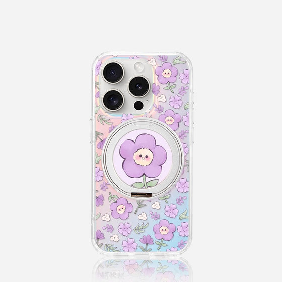 Smiley Bloom - Phone Case