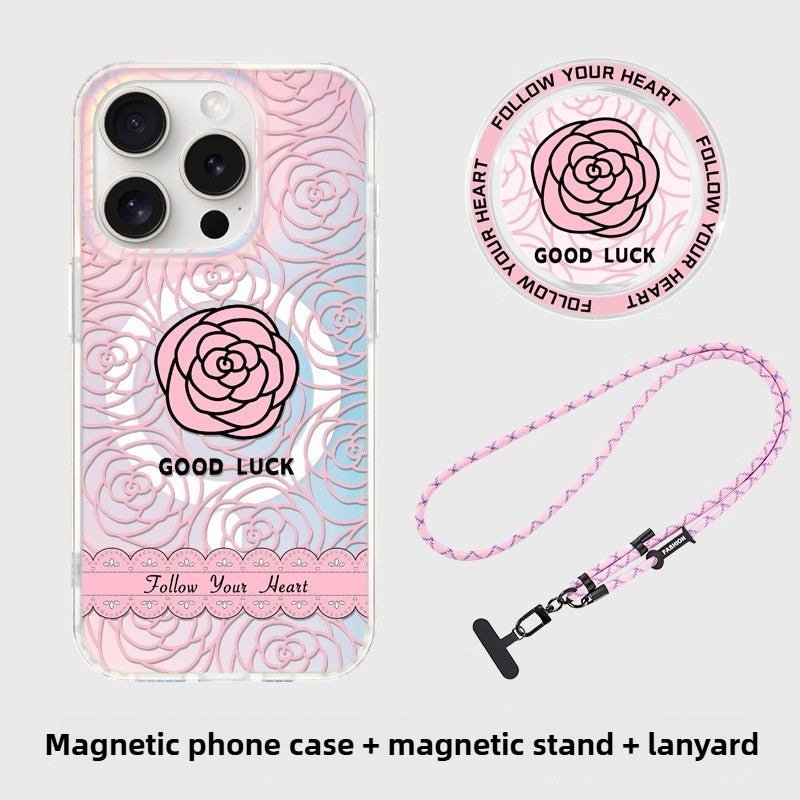 Line Rose - Phone Case